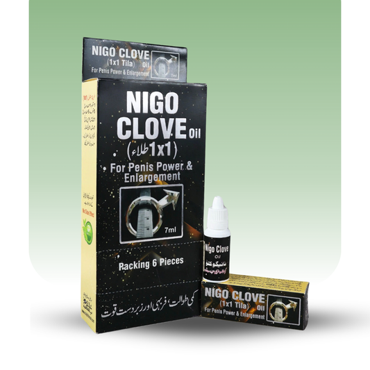 NIGO CLOVE OIL For Penis Power & Enlargement 8 ml (6 pcs)