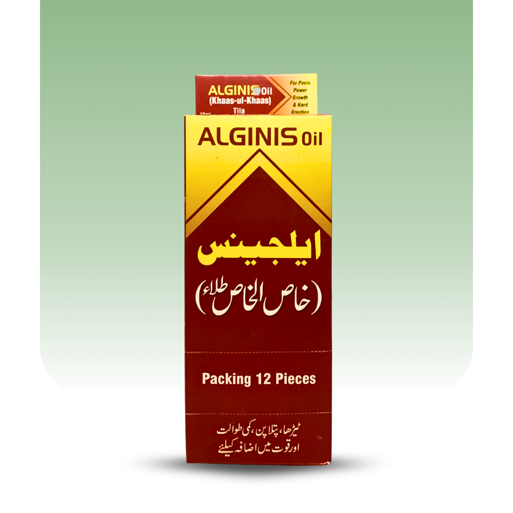 ALGINIS Oil (Khas-ul-Khas) for penis power 10 ml (6 pcs)