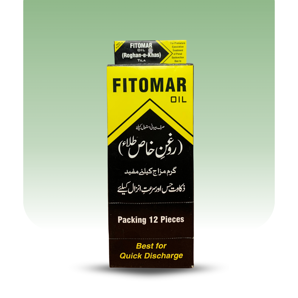 FITOMAR OIL(khas tilla) for quick discharge and thickness 10 ml (6 pcs)