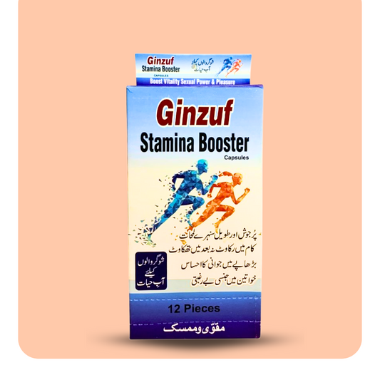 Ginzuf (Stamina Booster Capsules) 10 Cap.